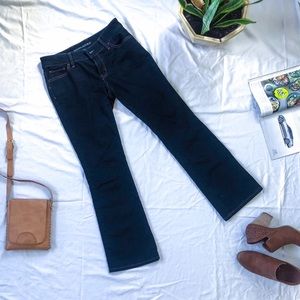Banana Republic Curvy Boot Dark Wash Jeans, Denim